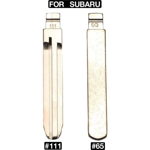 Kutery Folding Remote Car Key Blade For Subaru Forester Legacy Impreza Tribeca Outback KD #65 #111 Uncut Key Blank Replacement