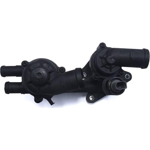 Car Coolant Thermostat Housing for Skoda Fabia Audi A1 Seat Alhambra VW Beetle Touran Scirocco Sharan 03C121026AD 03C121111AK