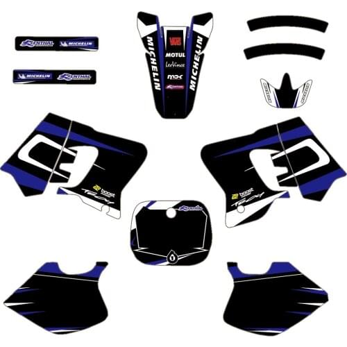 Decal for Yamaha YZ250 YZ 250 1993 1994 1995 Motorcycle Team Background Fairing Sticker