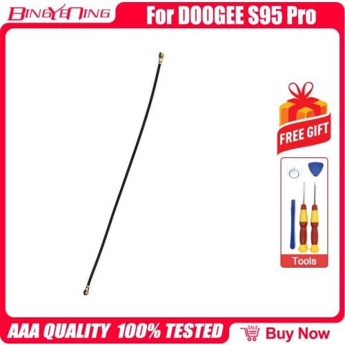 100% New Original Coaxial Wifi Wire Signal Antenna Flex Cable For DOOGEE S95 Pro Repair Replacement Accessories Parts