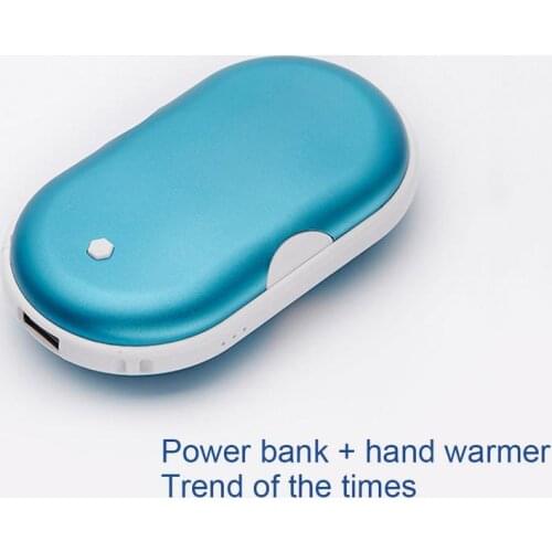 Rechargeable/Reusable Hand Warmer 5200mah USB Power Bank Suitable For Outdoor Camping Mountain Skiing