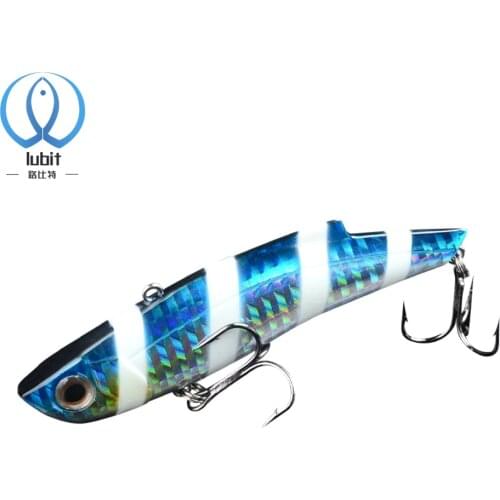 Lubit fast Sinking VIB Fishing Lures 90mm 26g Vibration Bait Artificial Rattlin Wobblers bassday range vib For Winter Fishing