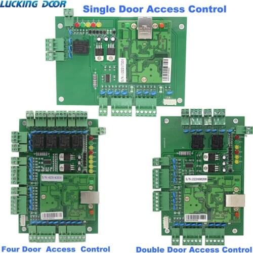 TCP/IP Wiegand 26 Network Door Entry Access Control Panel Board Controller For security solutions access System With Software