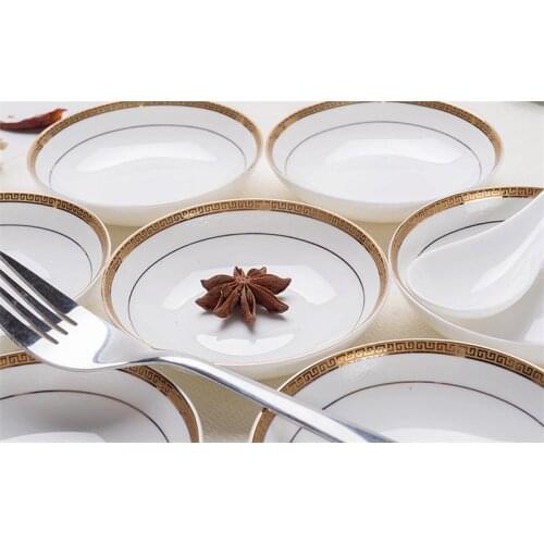 3pcs set, 4inch, bone china kids plate, golden banding designe, small soy sauce dish, porcelain plates, sushi tableware snack