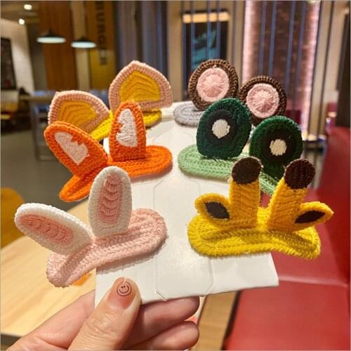 Baby Accessories Hair Clip Toddler Clips 2021 Cute New Animals Hairpin