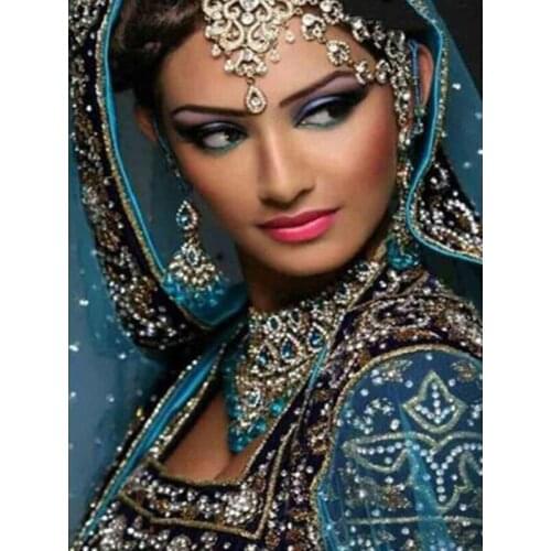 Full Square/Round Drill 5D DIY Diamond Painting "Character beauty" 3D Embroidery Cross Stitch 5D Home Decor Gift