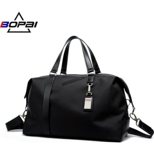 BOPAI 2020 Waterproof Luggage Bag Large Capacity Men Travel Bags Women Weekend Travel Duffle Tote Bags Crossbody Travel Bags