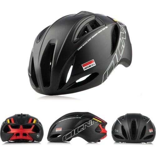 CIGNA Four-dimensional cooling pneumatic helmets integrated molding EPS+PC material helmets cycling equipment accessories