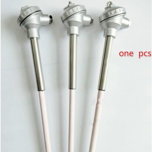 Temperature Sensors K typeThermowell ceramic tube Measuring range 0-1300 Degrees Celsius L300-500mm for Muffle furnace