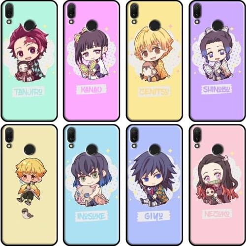Demon Slayer Kimetsu No Yaiba For Huawei Nova 5T 2i Phone Case For Huawei Y5 Y6 Y9 Y7 2017 2018 2019 Y6P Y5P 2020 Case