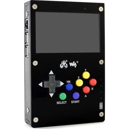 GamePi43 Add-ons for Raspberry Pi 4 to Build GamePi43 Raspberry Pi Game Pad Handheld Game Hat with 4.3inch IPS Display