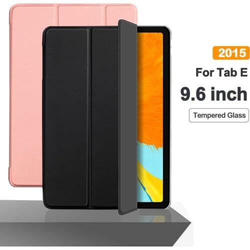 Flip Tablet Case For Samsung Galaxy Tab E 9.6'' T560 Funda PU Leather Smart Cover For SM-T561 SM-T560 Folio Capa