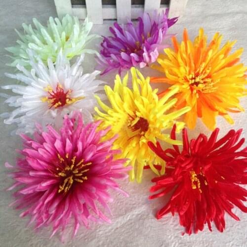 10pcs 10cm Silk Gerbera Artificial Flower For Wedding Home Daisy Decoration Party Decor Accessories Flower