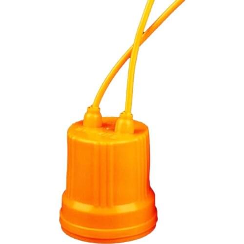 E27 Ceramic Waterproof Holder Base Screw Light Bulb Lamp Socket Flame Retardant Durable Material Safe Non Electric leakage L4MF