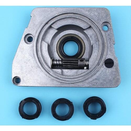 Oil Pump W/ 3PCS Oiler Worm Gear Kit For HUSQVARNA 61 66 266 268 272 Chainsaws Replacement Parts 501 51 25-01, 501 51 38-01