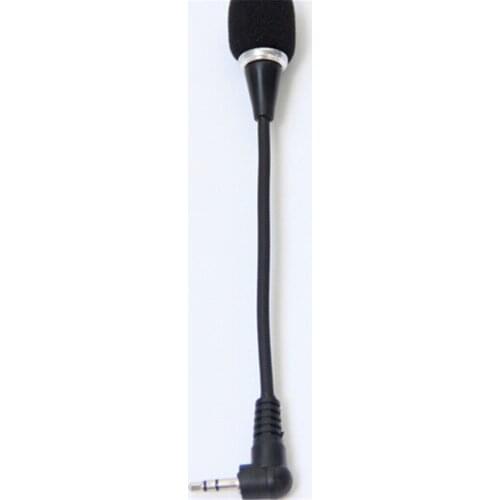 Mini 3.5mm Jack Flexible Microphone Speaker Mic For PC Computer Laptop Notebook Condenser Microphone
