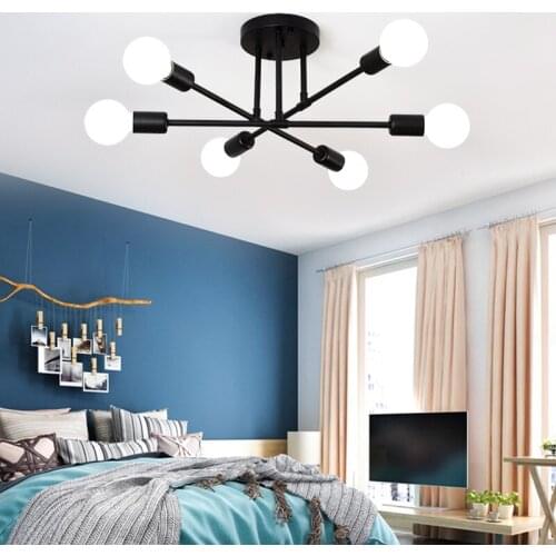 Modern Creative Lighting Warm And Romantic Golden Bedroom Modern Minimalist Personality Living Room Dining Room Ceiling Lamps