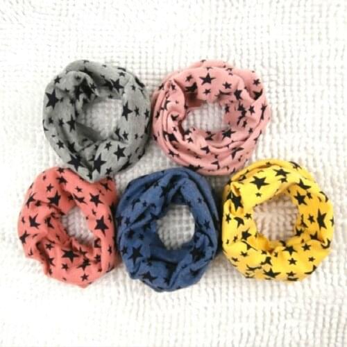 2017 New Autumn Winter Chirldren Collar Baby scarf Boys and Girls Cartoon Kids O ring Child Neck Scarves