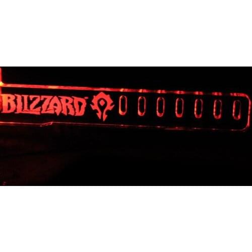 New Red For Tribe LED Luminous Computer Office Main Box Graphics Cards Custom Support Frame Display Card Components Jack PCI Bit