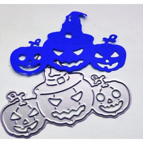 Cutting dies die Halloween pumpkin metal printing craft paper relief DIY embossed Easter New Year Valentines Day