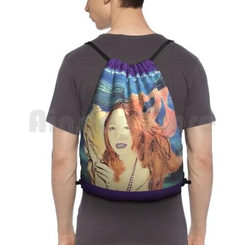 Aquarium ( 20Th Anniversary ) Backpack Drawstring Bag Riding Climbing Gym Bag Tori Tori Amos 90S Music From The Choirgirl