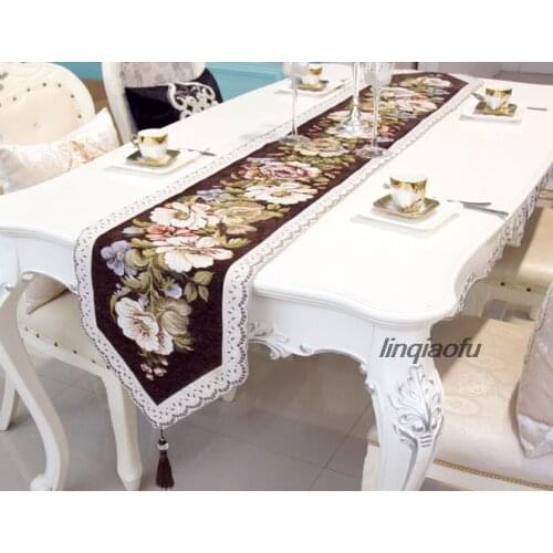 Modern and simple Chinese table decoration table runner