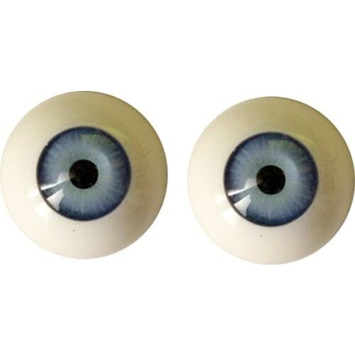 1 Pair of 22mm Semicircular Acrylic Eyes Reborn Baby Doll Kit Doll Accessories Elf Eyeballs on The Shelf Newborn Doll Eye Kit