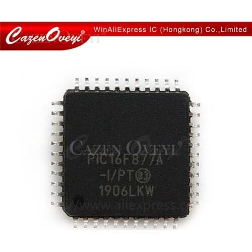 2pcs/lot PIC16F877A-I/PT PIC16F877A PIC16F877 16F877A QFP-44 In Stock