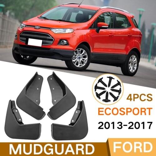 Mud Flaps Mudflaps Splash Guards Front Rear Mudguards Fender For Ford Ecosport 2013 2014 2015 2016 2017 2018 2019 2020 4PCS