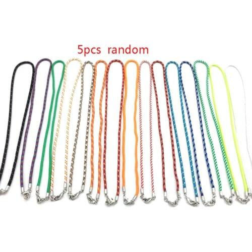 5Pcs/lot Adjustable Face Mask Lanyard Ear Holder Rope Mask Extension Buckle Random Colors