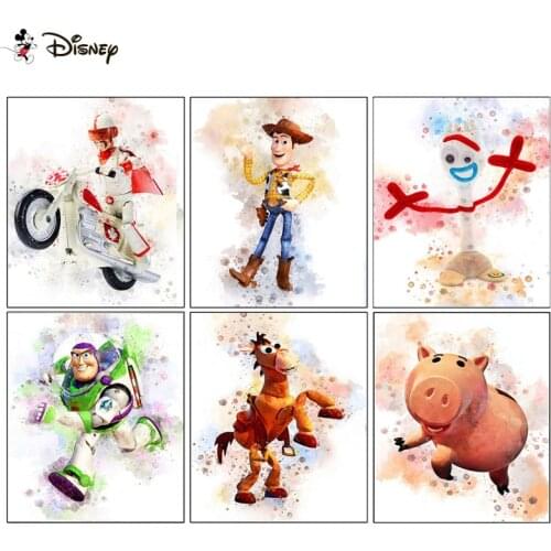 Disney Full Diamond Embroidery "Cartoon toy story" Diamond Painting Cross Stitch Patterns Rhinestone Unfinished Home Decor