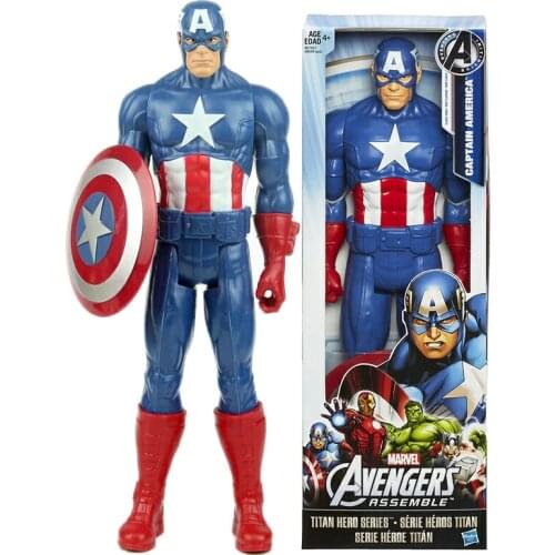 Marvel Avengers:Infinity War Captain America Steve Rogers With Shield Action-Figure Creative Collectible Model For Children Gift