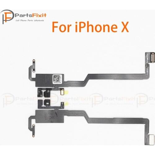 Sensor Flex Cable without Earpiece Ear Speaker Assembly for iPhone X Light Proximity Sensor Flex Cable Replacement Parts