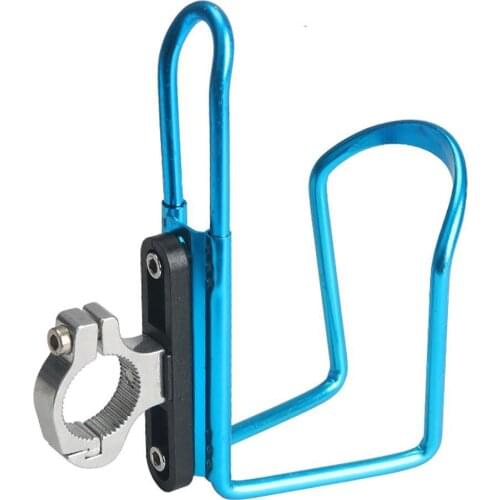 Hot Sale All-steel Kettle Rack Adapter Bicycle Bike Cycling HandleBar Clamp On Water Bottle Cage Cup Holder for Bicycle tools