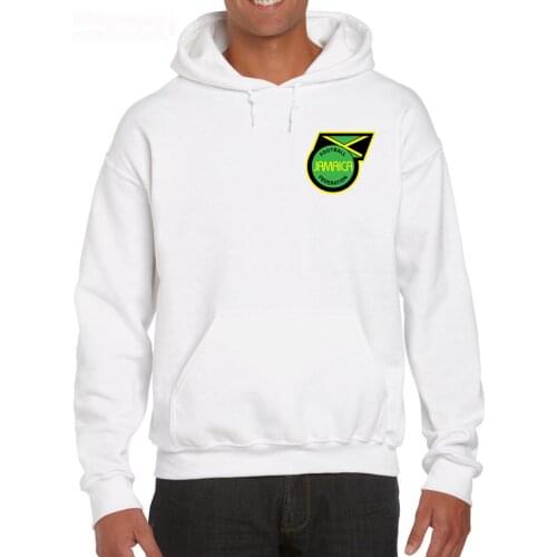 Jamaica MenS Footballer Legend Soccer 2019 Newest Cotton Cool Design 3D Fitted Hoodies Sweatshirts