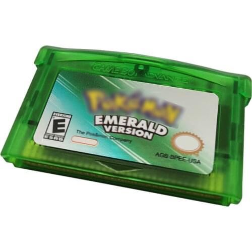 EMERALD Video Game Cartridge Console Card English Language Version For Game Boy