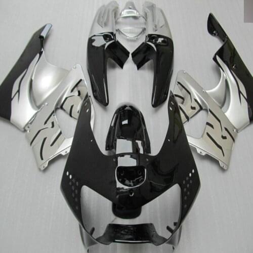 Dor-Top sell fairing kit for honda CBR 900RR 1998 1999 silver black fairings CBR 919RR CBR900RR 98 99