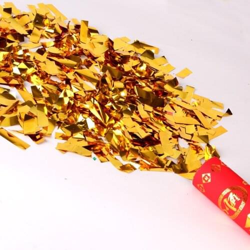2kg/lot gold color metalic aluminum confetti paper colorful wedding bar-Sport-for confetti cannon