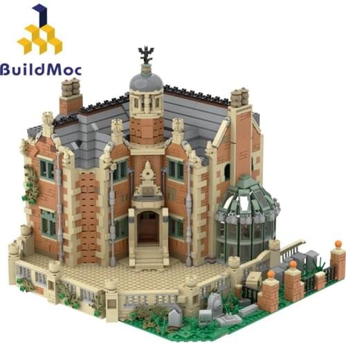 MOC-54244 The Haunted Manor Builidng Blocks Set DIY Kids Model Architecture Kits Toys For Children Christmas Birthday Xmas Gifts