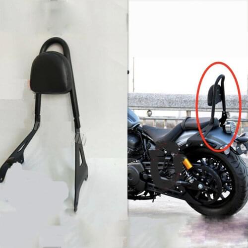 Backrest Passenger Sissy Bar Cushion Pad For Yamaha Star Bolt XV950 C R Spec
