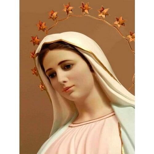 Diamond painted cross stitch religion, diamond mosaic sticker diy diamond embroidery home decoration handmade sewing art AQA14