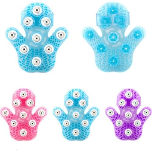 Balls 9 New Eco Body 2 Steel in 360 degree 1 PVC 3 Cellulite color Massage Glove health care Massager