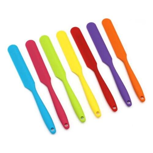 Silicone Cream Butter Cake Spatula Mixing Batter Scraper Brush Butter Mixer Cake Brushes Baking Tool