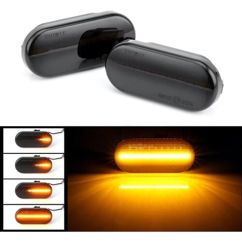 Car Turn Signal Lights LED Turn Indicator Blinker Lamp Signal Lamp Side Mark For Volkswagen VW Bora Golf 3 4 Passat 3BG Polo SB6