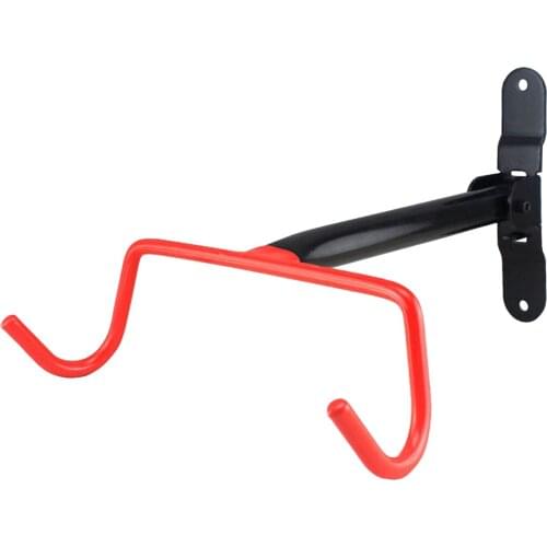 Bike Wall Mount Bike Hanger Rack 1Pcs, Foldable Bicycle Garage Horizontal Hook Storage System, Anti-Scratch