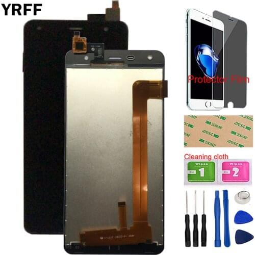 5.0inch LCD Display For Fly Cirrus 11 FS517 LCD Display Touch Screen Glass Digitizer For Fly FS517 Lcd Tools Protector Flim