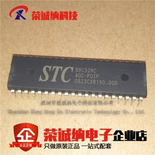 100% New&original In Stock STC89C52RC-40C-PDIP 89C52RC