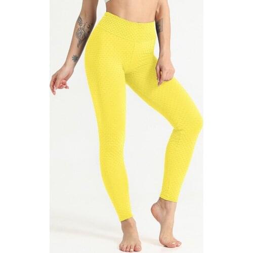 2021 European And American Seamless Knitted Cropped Hip Pants Yoga Pants Sports Fitness Trousers Sexy Womens Leggings