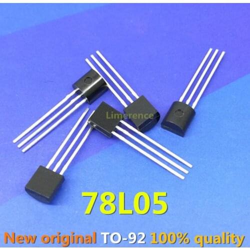 50PCS 78L05 TO92 78L05 TO-92 L78L05 new and original IC Support the BOM one-stop supporting services