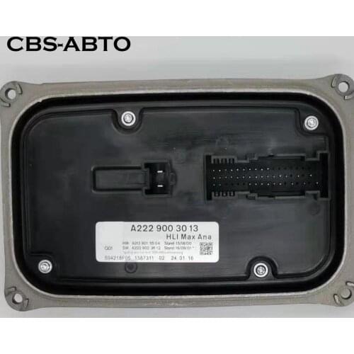 CBS-ABTO HLI Max A2229003013 LED Power module headlight control unit for GL low-level configuration Mercedes W213,W205,W222
